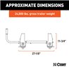 CURT | R24 5th Wheel Roller, 24,000 lbs.