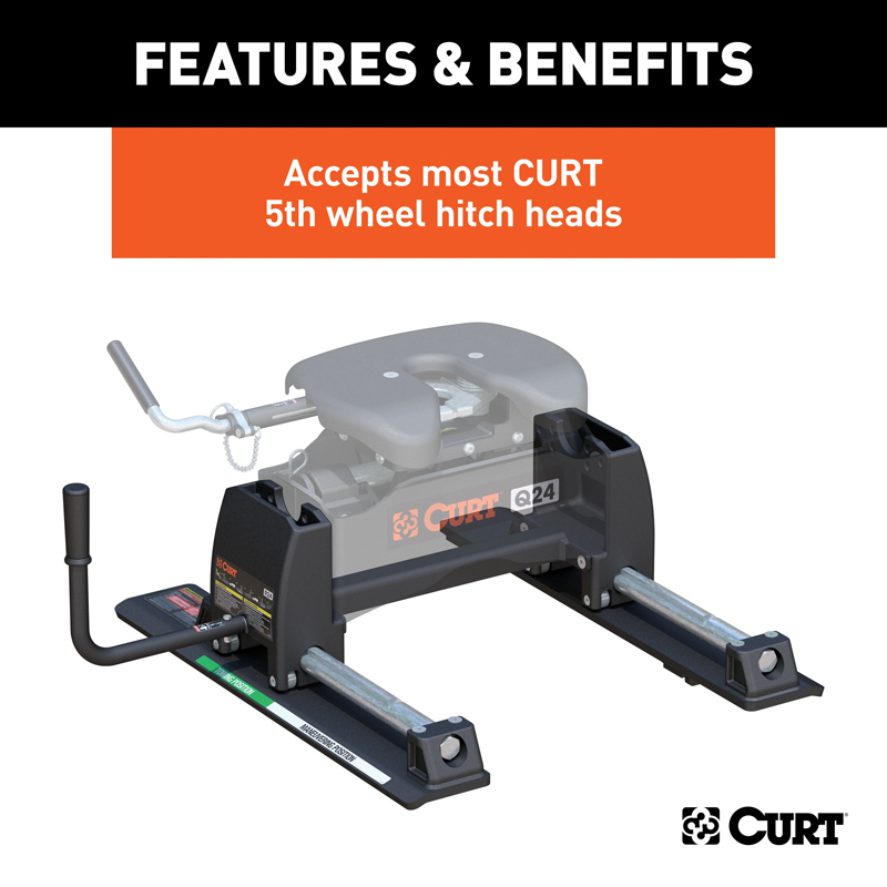 CURT | R24 5th Wheel Roller, 24,000 lbs.