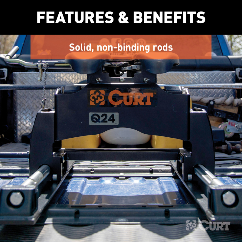 CURT | R24 5th Wheel Roller, 24,000 lbs.
