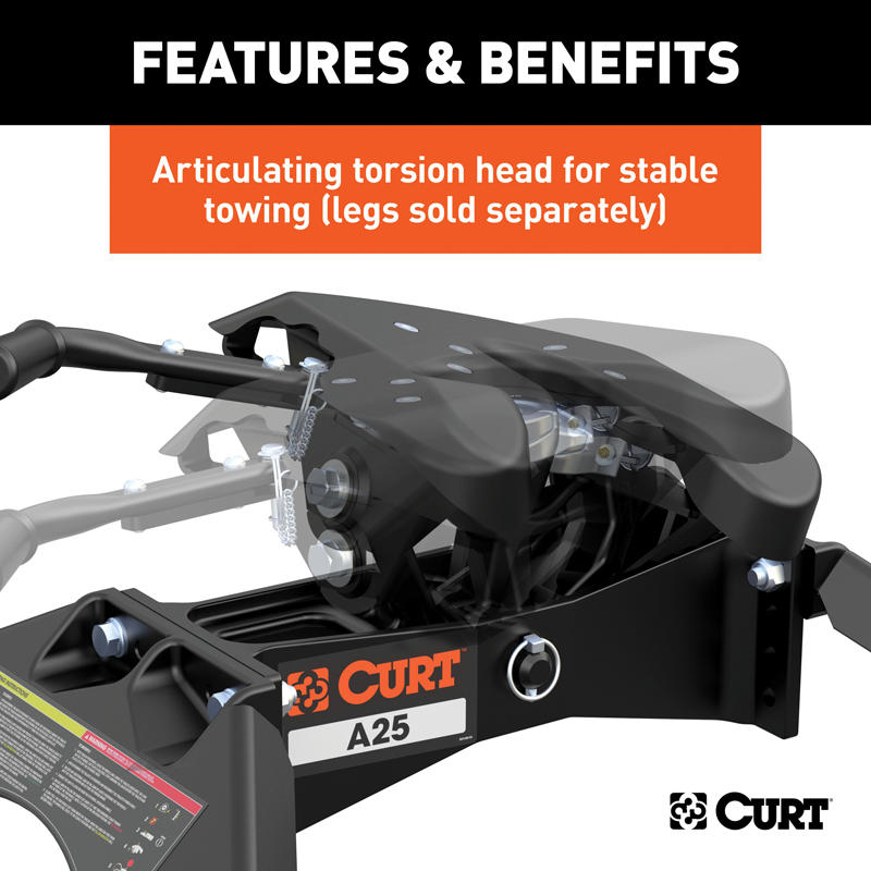CURT | A25 5th Wheel Hitch Head