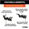 CURT | Custom 5th Wheel Brackets - F-150 2015-2022