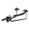 CURT | Round Bar Weight Distribution Hitch with Lubrication, Sway Control (10-14K)