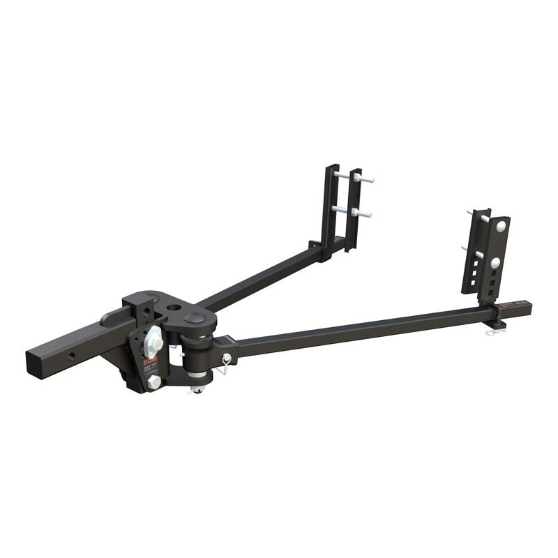 CURT | TruTrack 4P Weight Distribution Hitch with 4x Sway Control, 5-8K