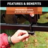 CURT | TruTrack 4P Weight Distribution Hitch with 4x Sway Control, 10-15K