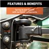CURT | TruTrack 4P Weight Distribution Hitch with 4x Sway Control, 10-15K
