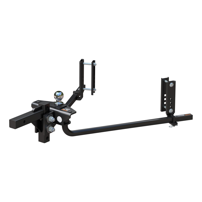 CURT | TruTrack 2P Weight Distribution Hitch with 2x Sway Control, 8-10K