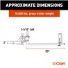 CURT | TruTrack 2P Weight Distribution Hitch with 2x Sway Control, 8-10K