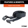 CURT | Hitch-Mounted Bike Rack (2 Bikes, 1-1/4" or 2" Shank)