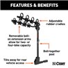 CURT | Extendable Hitch-Mounted Bike Rack (2 or 4 Bikes, 1-1/4" or 2" Shank)