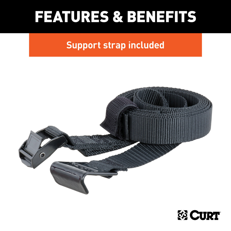 CURT | Extendable Hitch-Mounted Bike Rack (2 or 4 Bikes, 1-1/4" or 2" Shank)