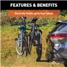 CURT | Premium Hitch-Mounted Bike Rack (4 Bikes, 2" Shank)