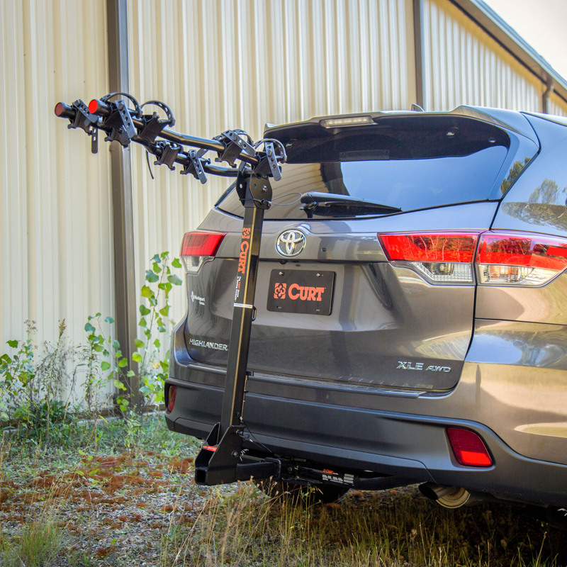 CURT | Premium Hitch-Mounted Bike Rack (4 Bikes, 2" Shank)