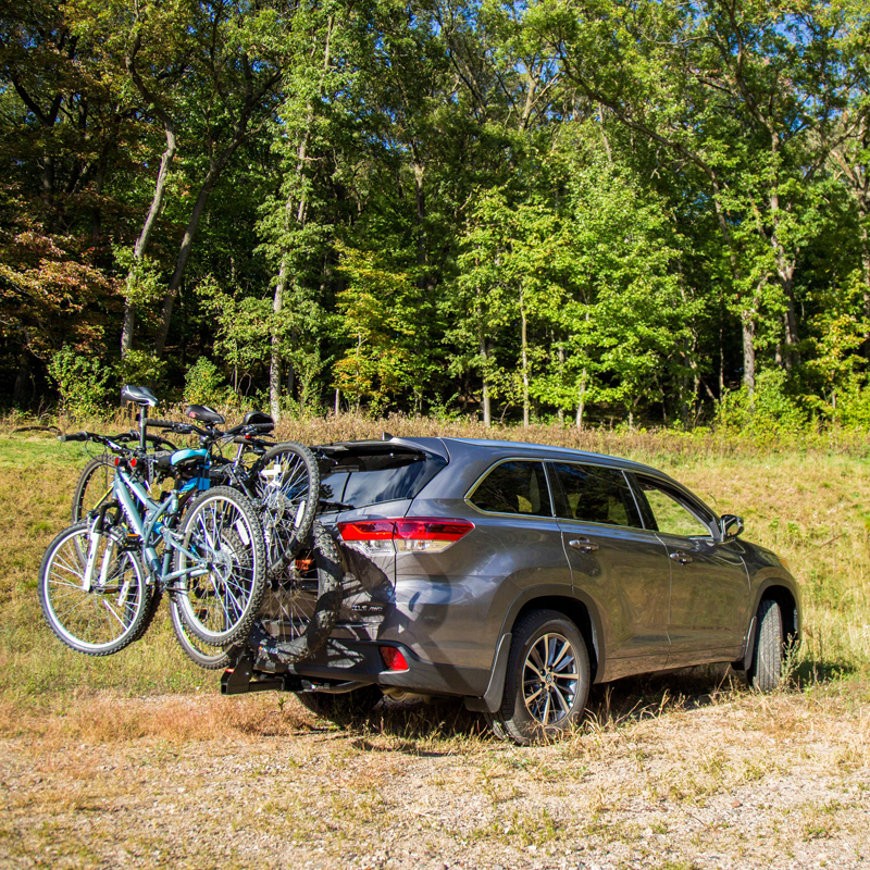 CURT | Premium Hitch-Mounted Bike Rack (4 Bikes, 2" Shank)
