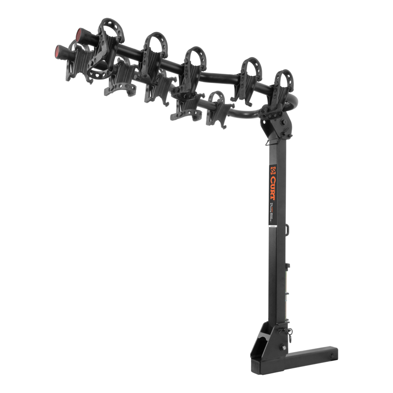 CURT | Premium Hitch-Mounted Bike Rack (5 Bikes, 2" Shank)