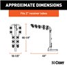 CURT | Premium Hitch-Mounted Bike Rack (5 Bikes, 2" Shank)
