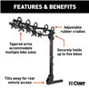 CURT | Premium Hitch-Mounted Bike Rack (5 Bikes, 2" Shank)