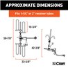 CURT | Tray-Style Hitch-Mounted Bike Rack (2 Bikes, 1-1/4" or 2" Shank)