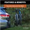 CURT | Tray-Style Hitch-Mounted Bike Rack (2 Bikes, 1-1/4" or 2" Shank)