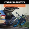 CURT | Tray-Style Hitch-Mounted Bike Rack (2 Bikes, 1-1/4" or 2" Shank)
