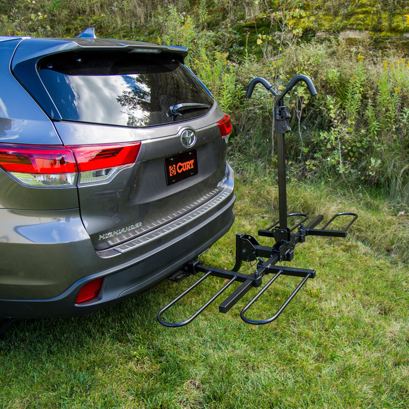 CURT | Tray-Style Hitch-Mounted Bike Rack (2 Bikes, 1-1/4" or 2" Shank)