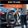 CURT | Aluminum Tray-Style Hitch-Mounted Bike Rack (2 Bikes, 2" Shank)