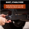 CURT | Aluminum Tray-Style Hitch-Mounted Bike Rack (2 Bikes, 2" Shank)