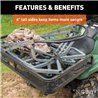 CURT | 41" x 26" Black Steel Universal ATV Cargo Carrier
