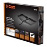 CURT | 48" x 20" Black Steel Tray Cargo Carrier (1-1/4", 2" Adapter, 300 lbs.)