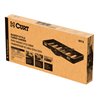 CURT | 49" x 22" Black Aluminum Basket Cargo Carrier (Fixed 2" Shank, 500 lbs.)