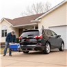 CURT | 60" x 20" Black Steel Basket Cargo Carrier (Fixed 2" Shank, 500 lbs.)
