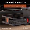 CURT | 60" x 24" Black Steel Basket Cargo Carrier (Fixed 2" Shank, 500 lbs.)