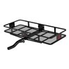CURT | 60" x 24" Black Steel Basket Cargo Carrier (Folding 2" Shank, 500 lbs.)