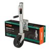 CURT | Marine Jack with 8" Wheel (1,500 lbs, 10" Travel, Packaged)