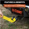 CURT | 2" Front Receiver Hitch - Ram 1500 3.6L / 5.7L / 6.2L 2019-2022