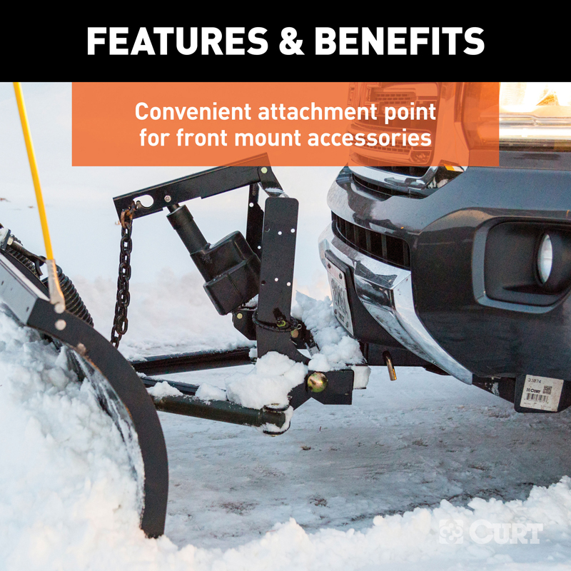 CURT | 2" Front Receiver Hitch - Chevrolet / GMC 2001-2007
