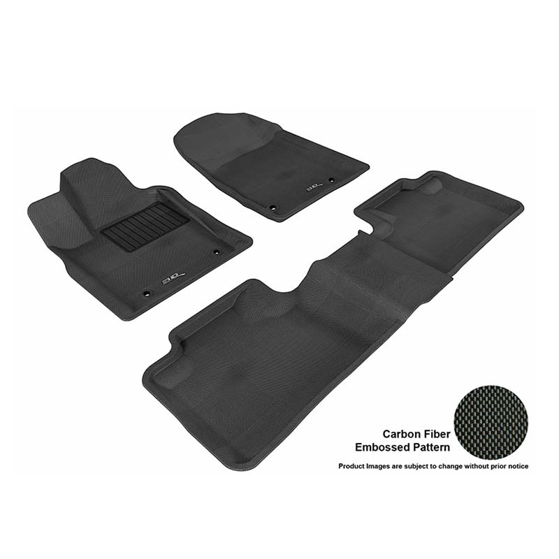 3D Mats | KAGU Tapis Toute Saison - Avant & Arrière - Grand Cherokee 2013-2020