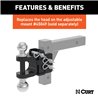 CURT | Replacement Adjustable Multipurpose Ball Mount Head (Fits #45049)