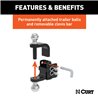 CURT | Replacement Adjustable Multipurpose Ball Mount Head (Fits #45049)