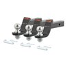 CURT | Loaded Ball Mounts with 2" Balls (2" Shank, 7,500 lbs., 4" Drop, 3-Pack)