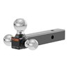 CURT | Multi-Ball Mount (2" Solid Shank, 1-7/8", 2" & 2-5/16" Chrome Balls)