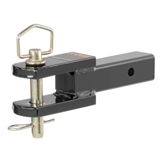 CURT | Clevis Pin Ball Mount with 1" Diameter Pin (2" Shank, 6,000 lbs.)