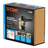 CURT | Adjustable Channel Mount with Dual Ball (2" Shank, 14,000 lbs., 6" Drop)