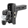 CURT | Adjustable Channel Mount with 2-5/16" Ball & Pintle (2-1/2" Shank, 20,000 lbs.)