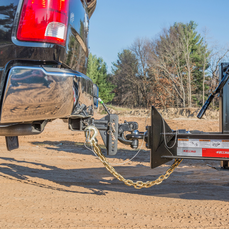 CURT | Replacement Channel Mount Ball & Pintle Hitch (2-5/16" Ball, 13,000 lbs.)