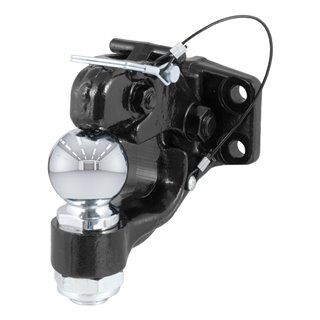 CURT | Ball & Pintle Hitch (2-5/16" Ball, 16,000 lbs. Ball Capacity)