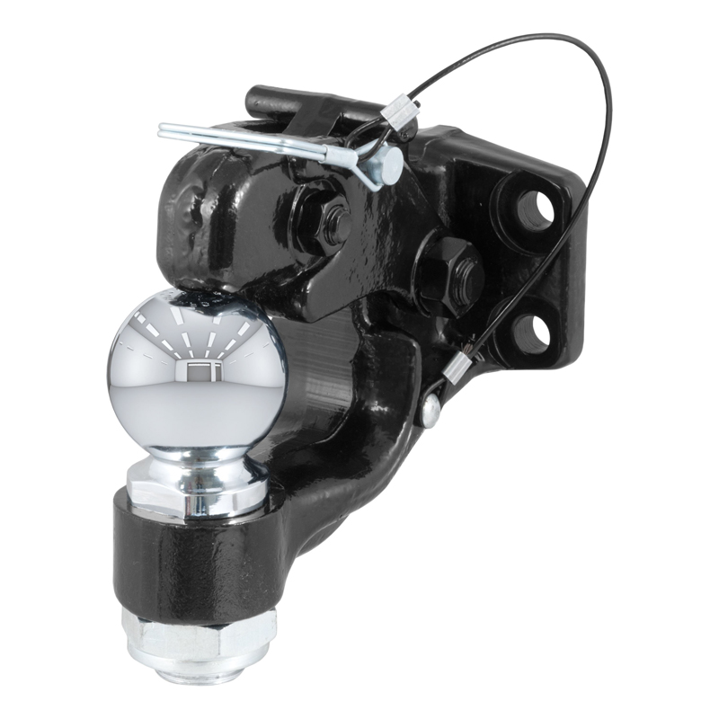 CURT | Ball & Pintle Hitch (2-5/16" Ball, 16,000 lbs. Ball Capacity)