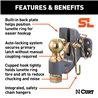 CURT | SecureLatch Ball & Pintle Hitch (2-5/16" Ball, 20,000 lbs.)