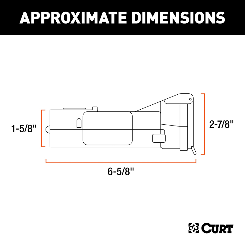 CURT | Echo Mobile Trailer Brake Controller, 7-Way, Bluetooth Smartphone Connection
