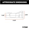 CURT | Echo Mobile Trailer Brake Controller, 7-Way, Bluetooth Smartphone Connection