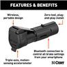 CURT | Echo Mobile Trailer Brake Controller, 7-Way, Bluetooth Smartphone Connection